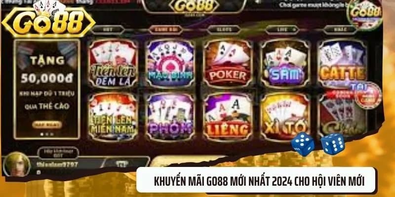 Cập nhật khuyến mãi hot nhất tại Go88 cho thành viên